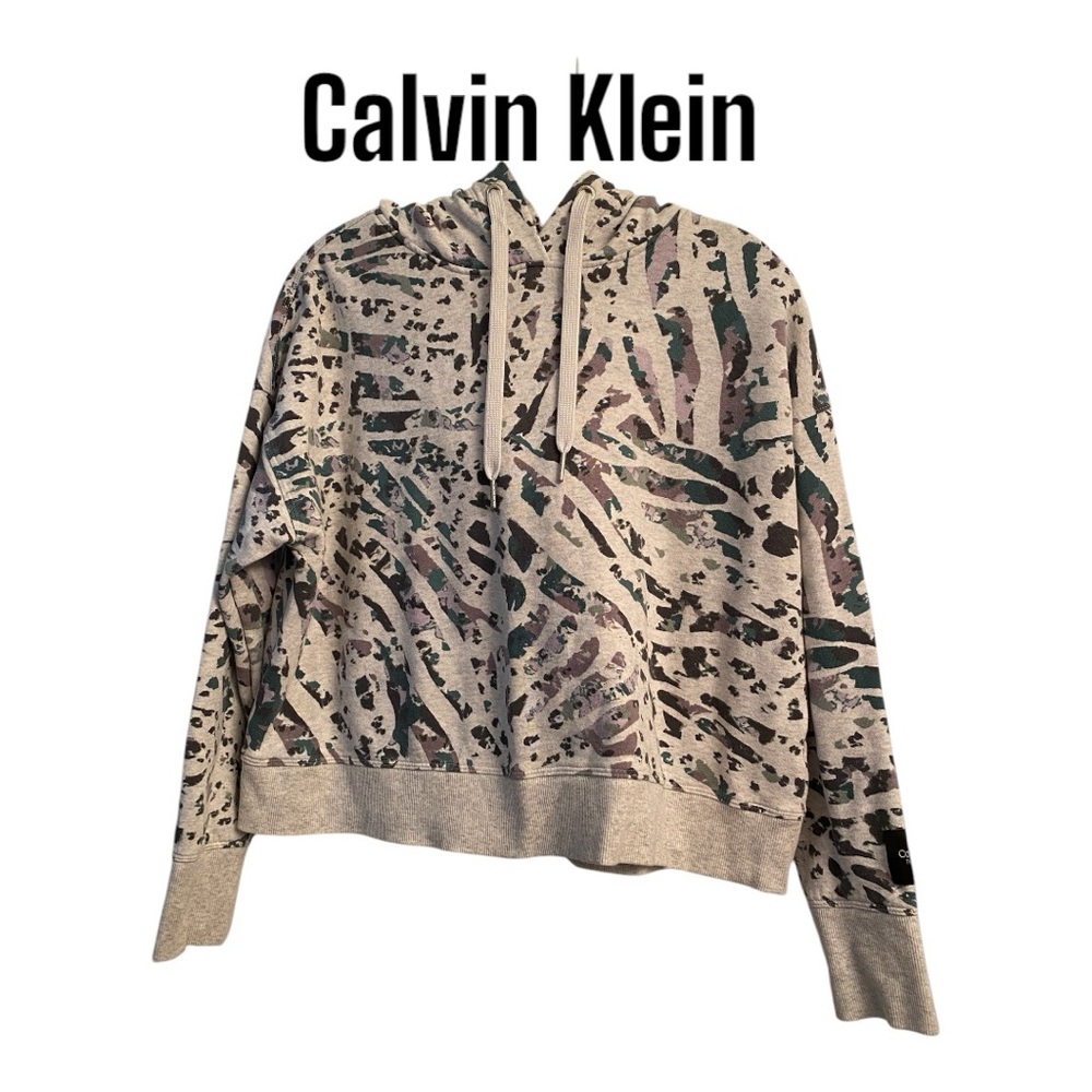 Calvin Klein Performance Camo Hoodie L